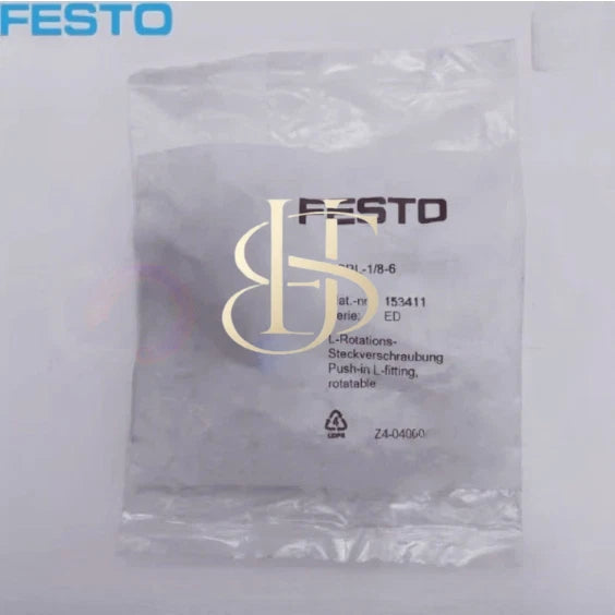 10PCS Festo QSRL-1/8-6 153411 Push-to-Connect Fitting