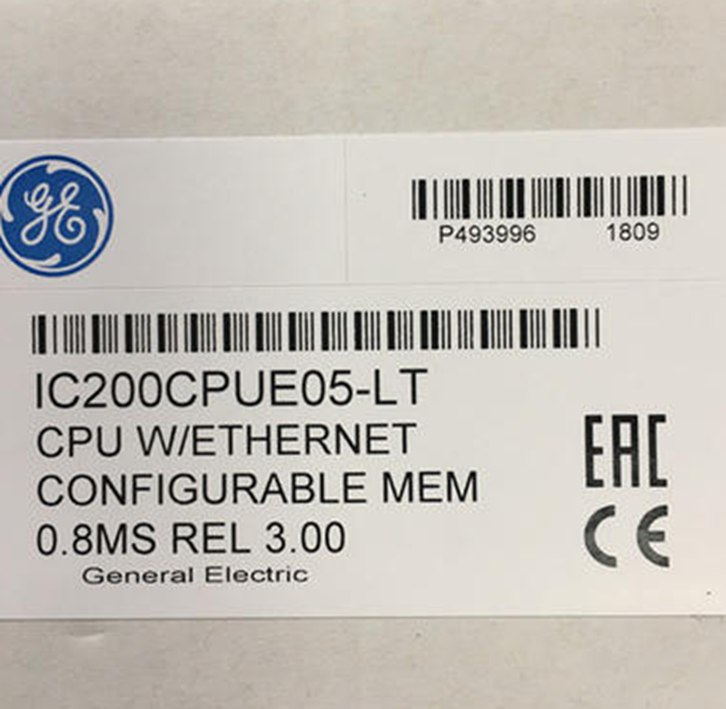 new GE FANUC IC200CPUE05-LT PLC Module - GE FANUC