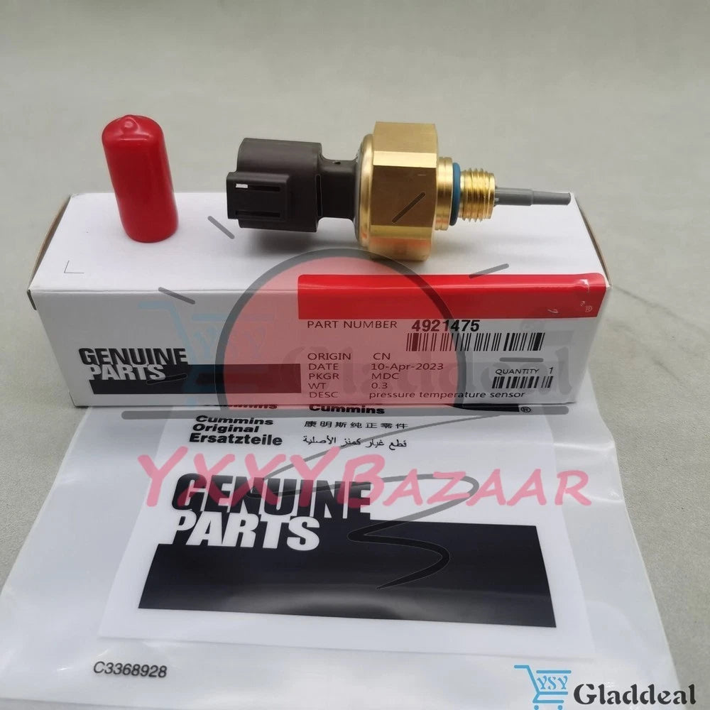 1PCS OEM 4921475 Air Oil Pressure Temperature Sensor for Cummins Diesel