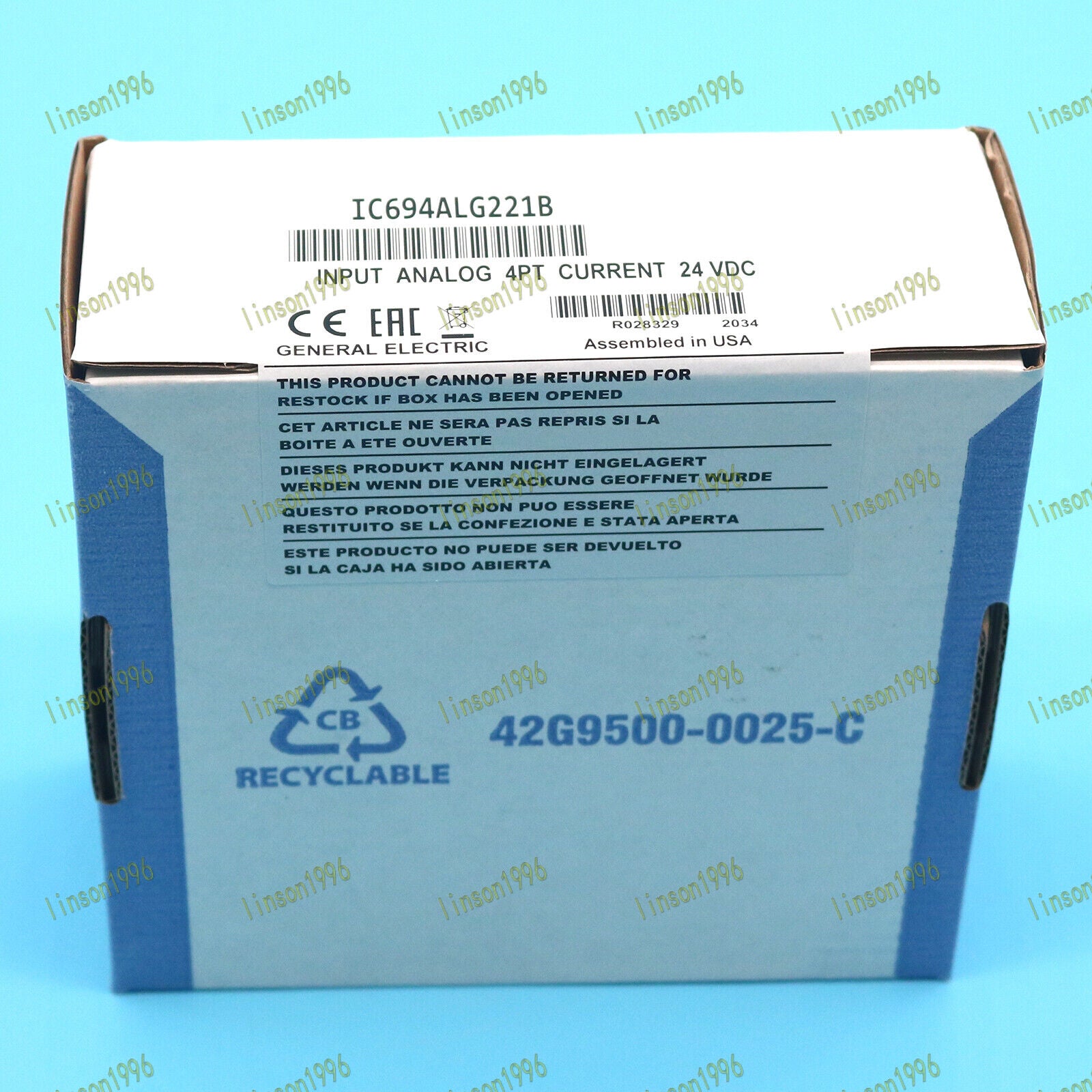 Fanuc IC694ALG221B Input Analog 4PT Current Sensor - FANUC