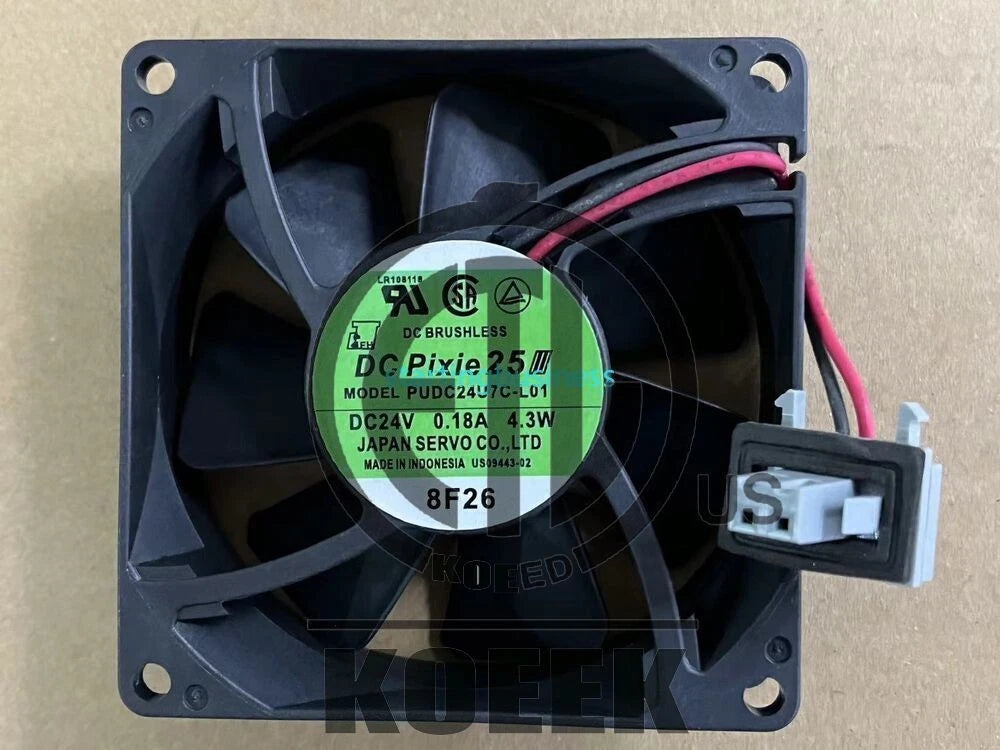 1pcs For inverter fan SERVO PUDC24U7C-L01 24V0.18A 4.3W 8025 #dr