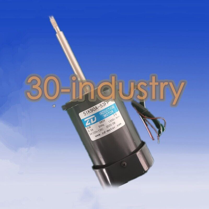 ZD 90W 380V Long Shaft Motor 5IK90A-S3FP 0.6A 1300r/min - ZD