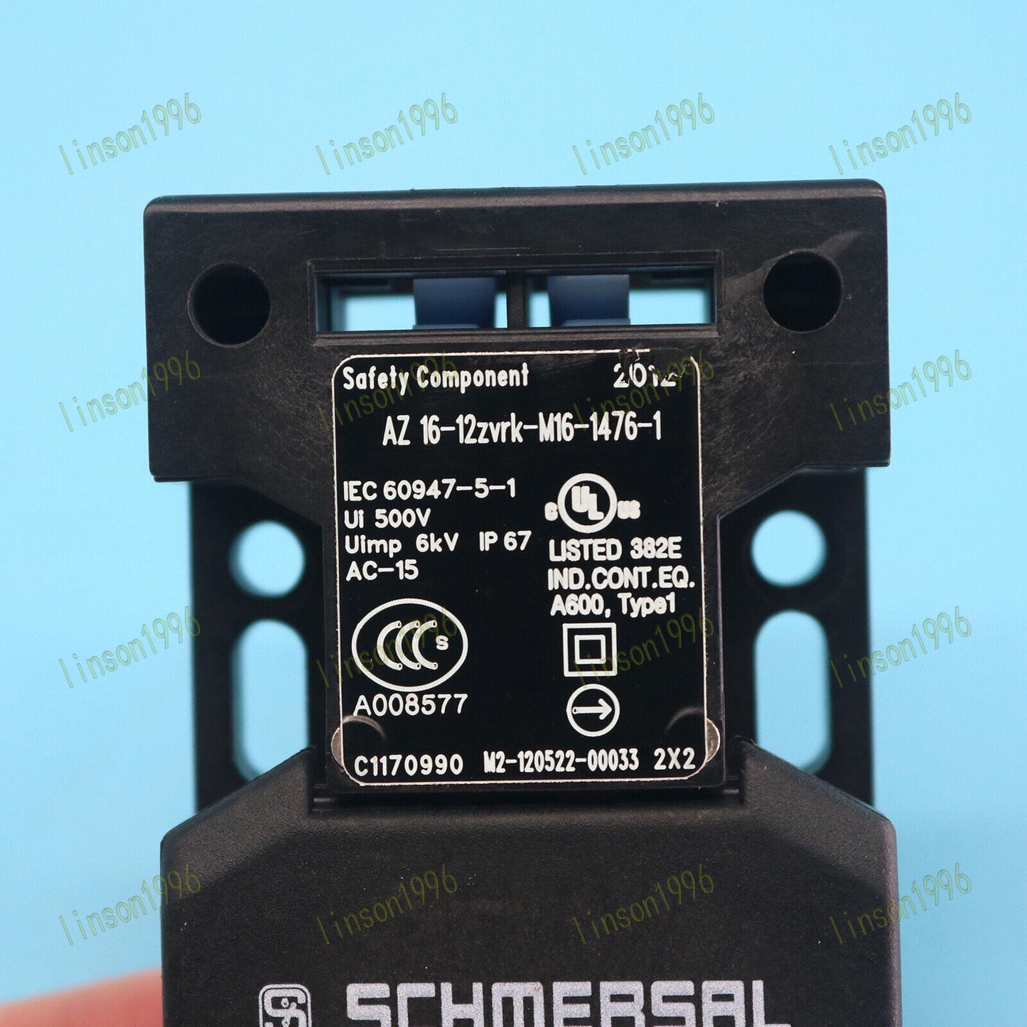AZ16-12ZVRK-M16-1476-1 Safety Door Switch - SCHMERSAL