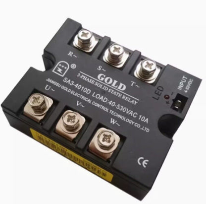 1PCS SA3-4010D 3-Phase Solid State Relay 40-530VAC 10A
