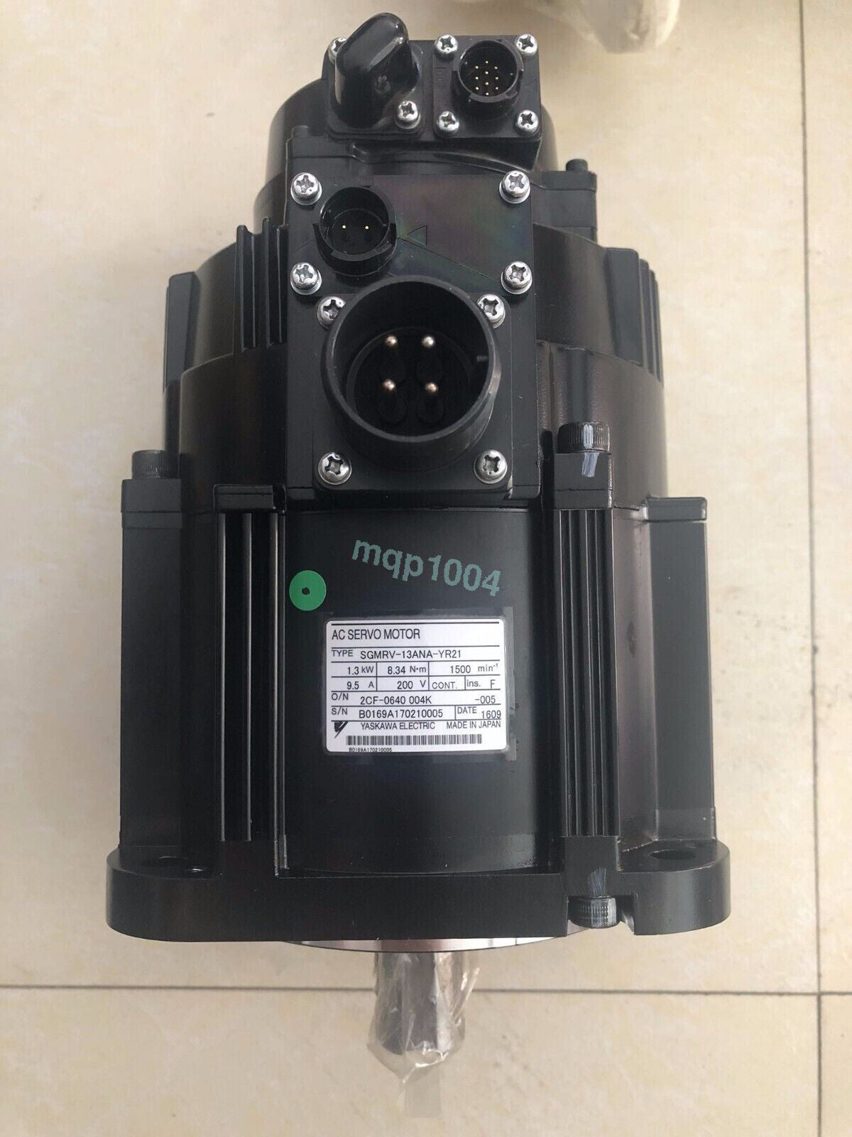 Yaskawa SGMRV13ANAYR21 Servo Motor - YASKAWA