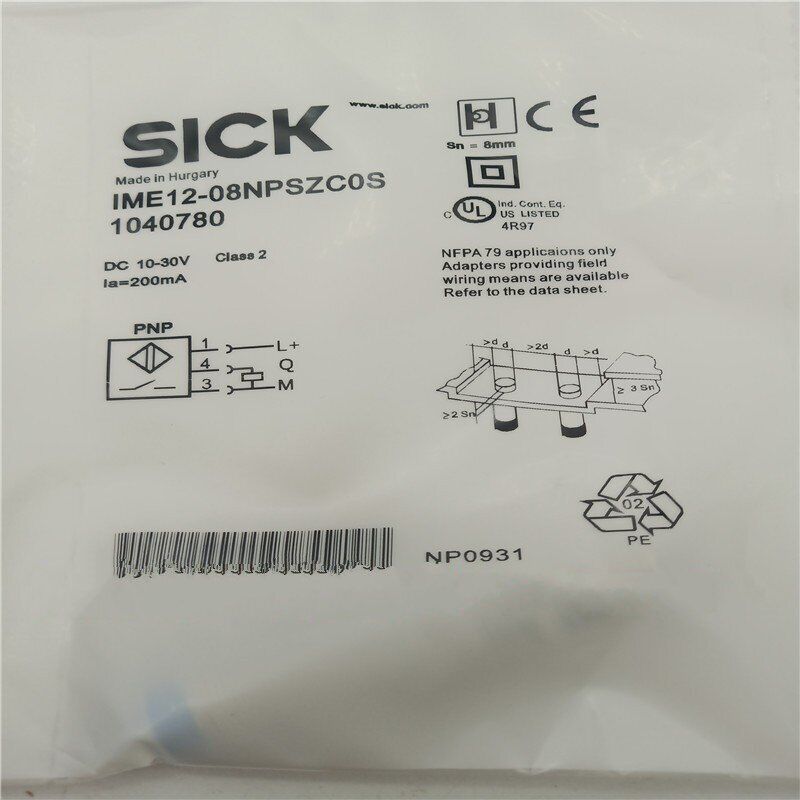 1PC SICK IME12-08NPSZCOS Proximity Switch Sensor - SICK