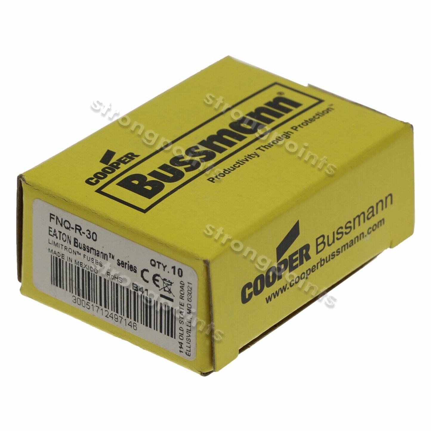 10PCS/ BUSSMANN FNQ-R-30 FNQR30 Time Delay Fuse