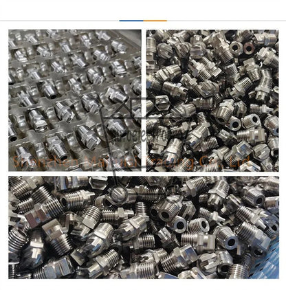 20 pieces 1/4" Flat Fan Spray Nozzle 25degrees Spray atomization cleaning nozzle