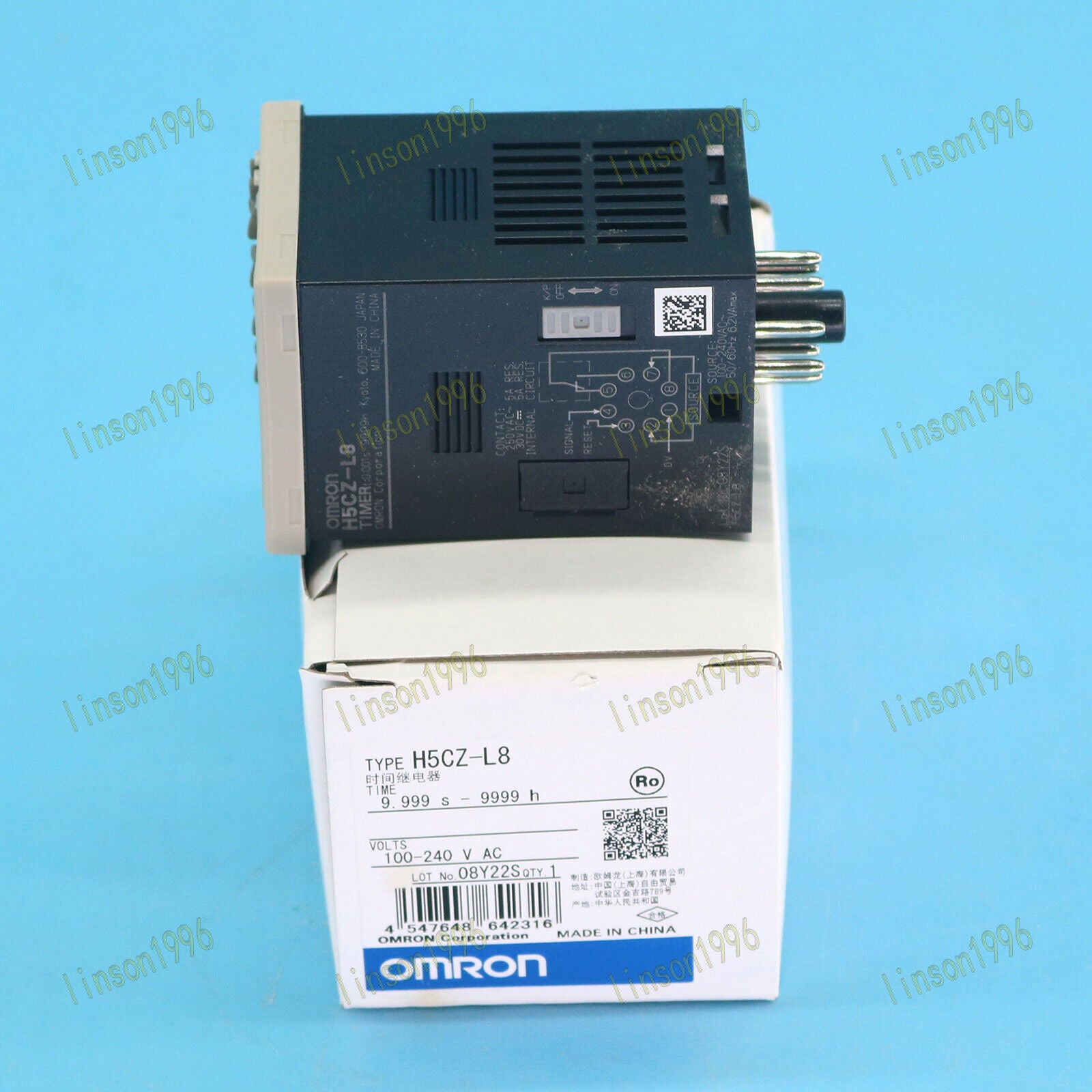OMRON Timer H5CZ-L8 100-240VAC Fast - OMRON