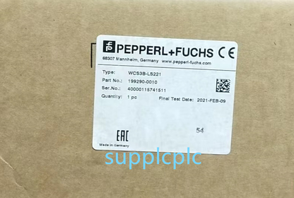 Pepperl+Fuchs Reading Head WCS3B LS221 Fast - PEPPERL+FUCHS