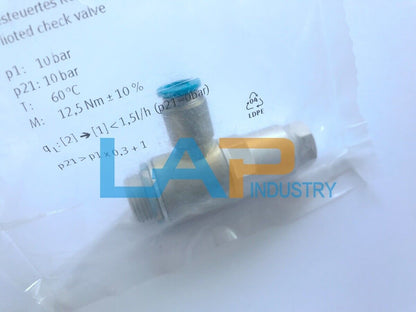 FESTO Pilot Check Valve HGL-3/8-QS-8 - FESTO