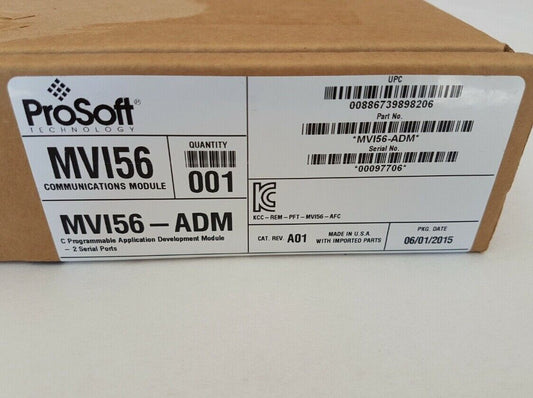 Prosoft Communications Module MVI56 ADM - PROSOFT