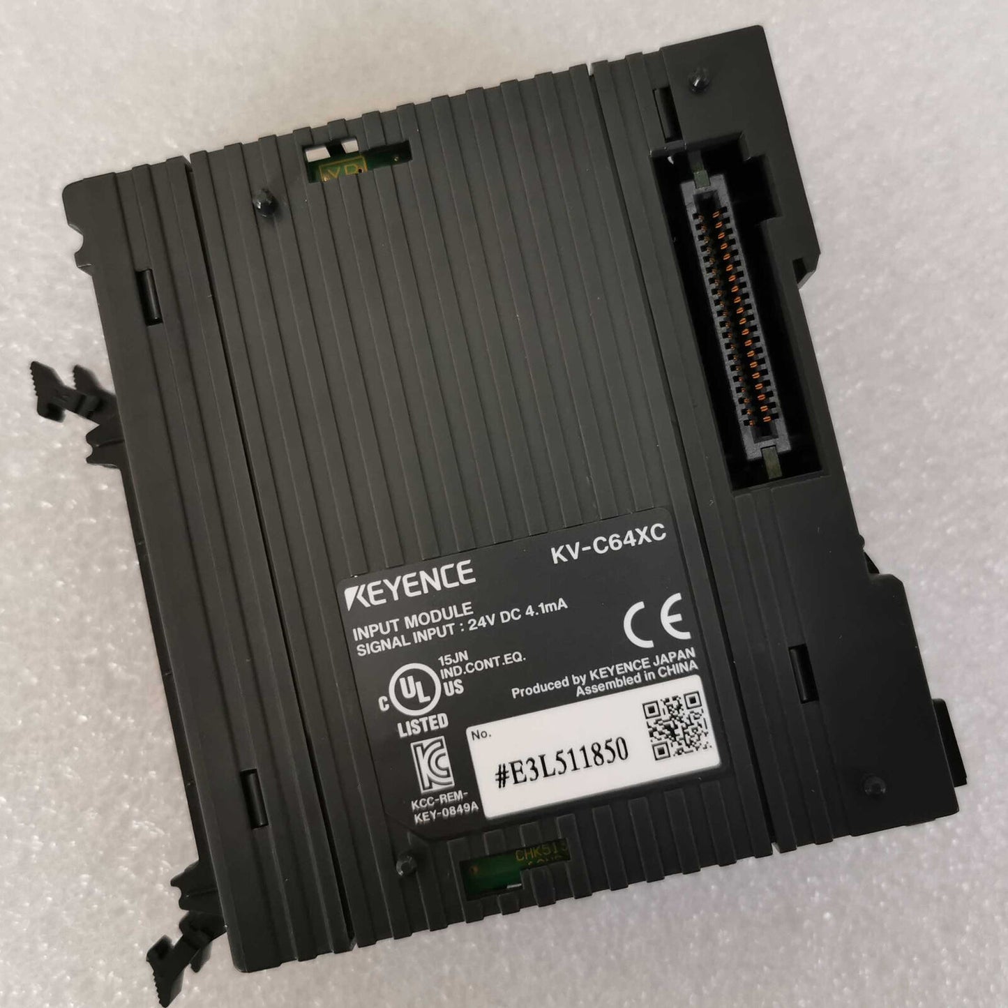 Used Keyence KV-C64XC PLC Expansion Module - KEYENCE