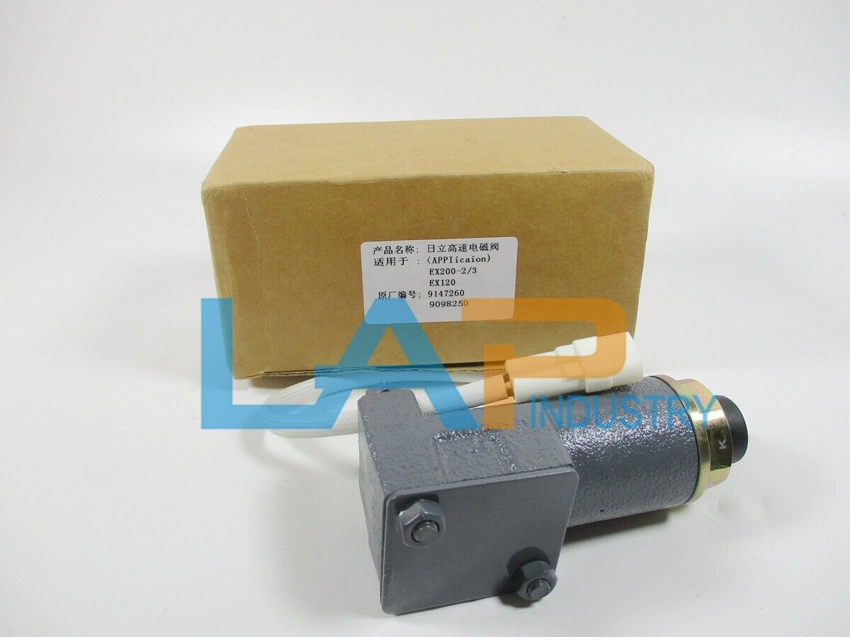 Hydraulic Pump Solenoid Valve for Hitachi EX120-2 EX120-3 Excavator - HITACHI