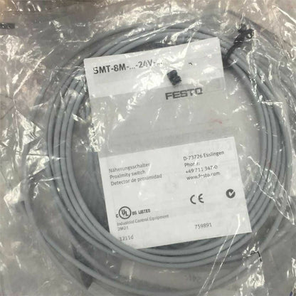 FESTO Proximity sensor 543867 SMT-8M-PS-24V-K-2.5-OE SHIP - FESTO