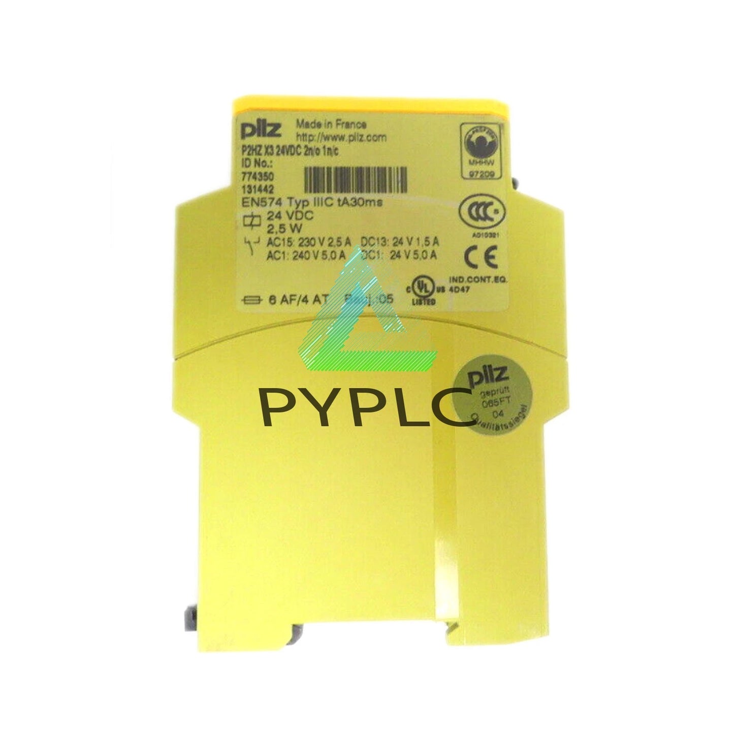 ONE Pilz 774350 P2HZ X3 Safety Switchgear (Standalone) 24VDC 2n/o 1n/c- US Stock