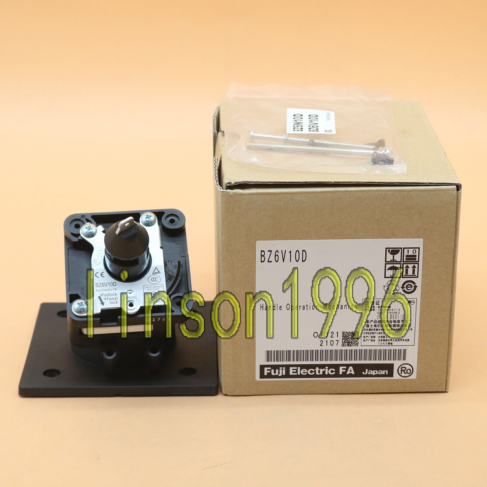 New One FUJI Plastic Case Circuit Breaker with External Handle BZ6V10D Selection Switch - ONE FUJI