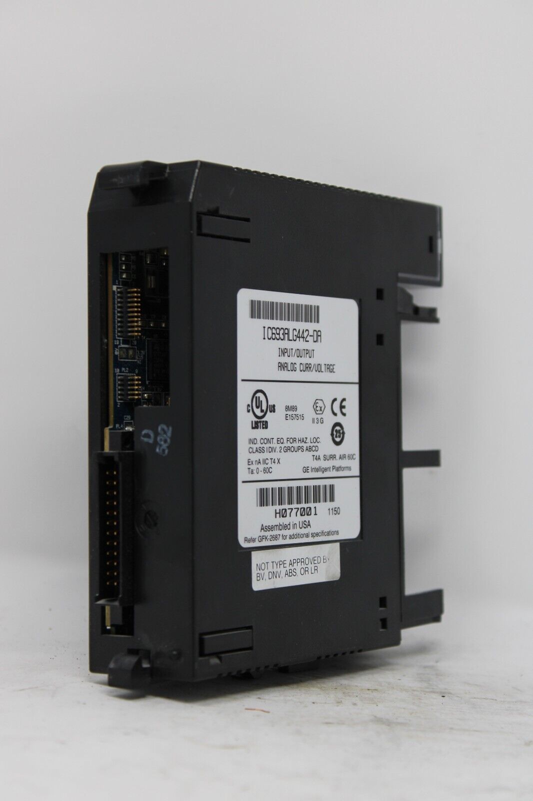 used GE Fanuc IC693ALG442-DA Analog Module *No Door* - GE FANUC