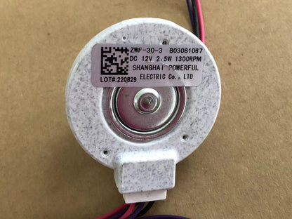 new Refrigerator Fan Electric Machine ZWF-30-3 B03081067 Motor