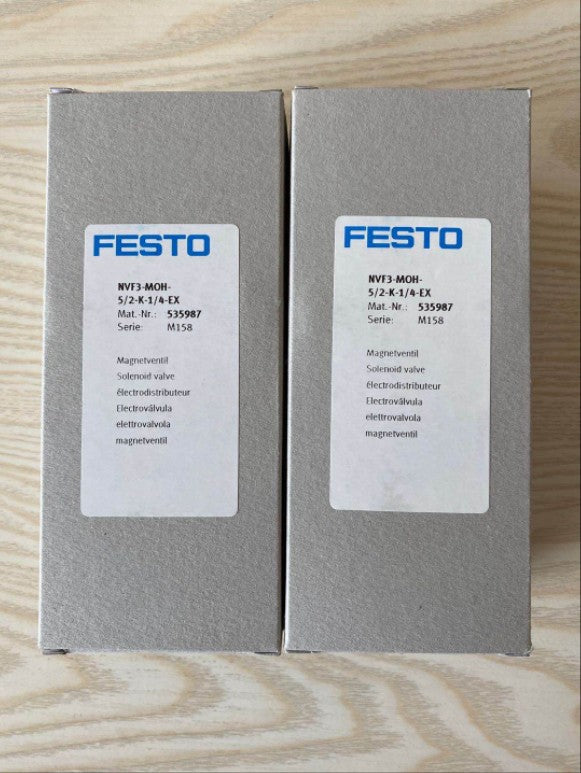 1PC Festo NVF3-MOH-5/2-K-1/4-EX 535987 Solenoid Valve