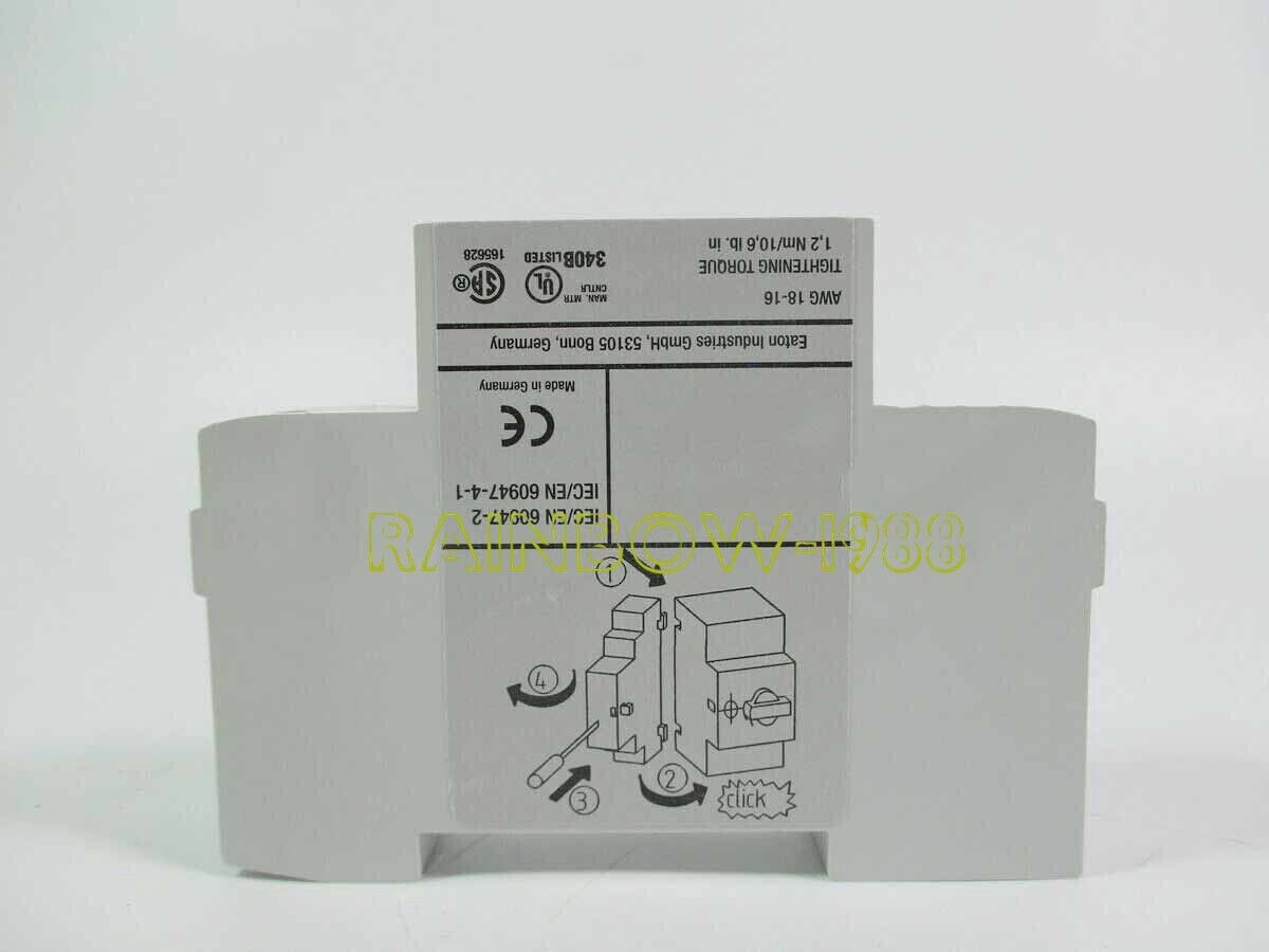 new 1PC EATON Motor Protection Switch U-PKZ0 230V 50HZ Undervoltage Release - EATON