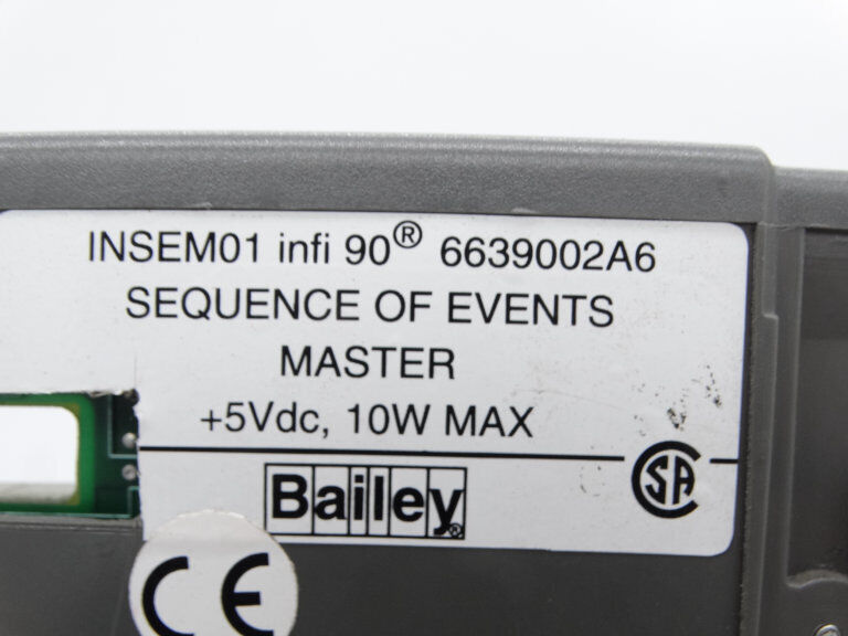 ASEA Brown Boweri INSEM01 PLC Module - INSEM01 Product Description - BROWN BOWERI