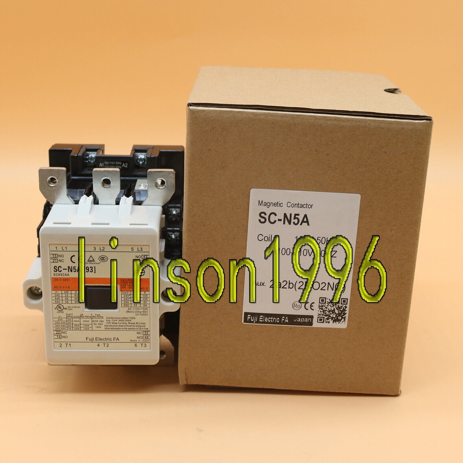 New One For Fujitsu SC-N5A 110V Contactor SCN5A - FUJITSU