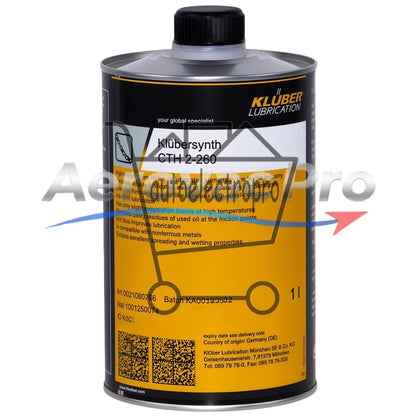 1Pcs KLUBER Lubrication Klubersynth CTH 2-260 1L ( 1000ml) SAFE RELIABLE