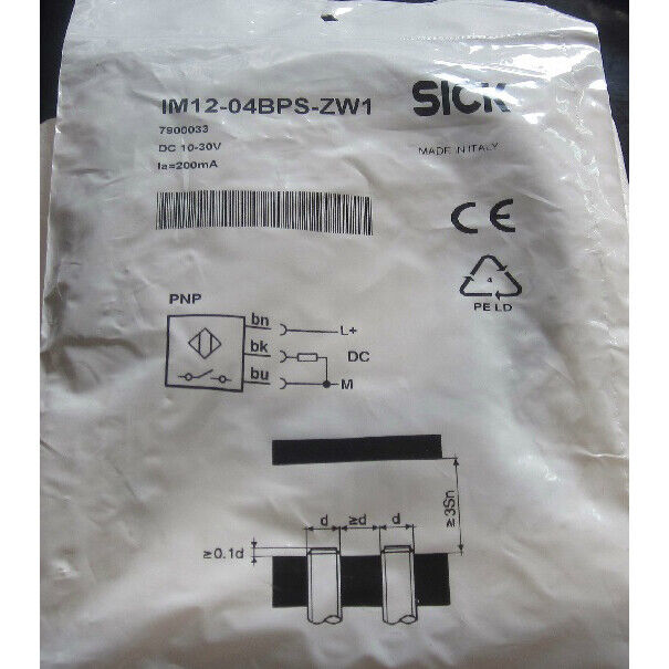 1PC Sick IM12-04BPS-ZW1 Proximity Switch Sensor Fast - KOEED