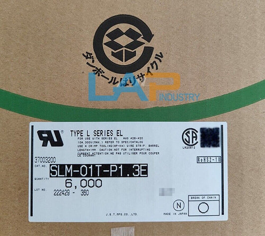 Connector Crimping Terminal SLM-01T-P1.3E for 20-26AWG Wires - COPCON