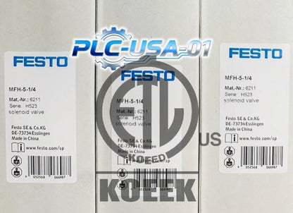 1PCS Festo MFH-5-1/4 6211 Solenoid Valve MFH-5-1/4 Fast shipping