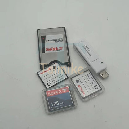 128MB/256/512/1G/2G CNC CF Compact Flash card+CF-PCMCIA Adapter+SSK reader FANUC