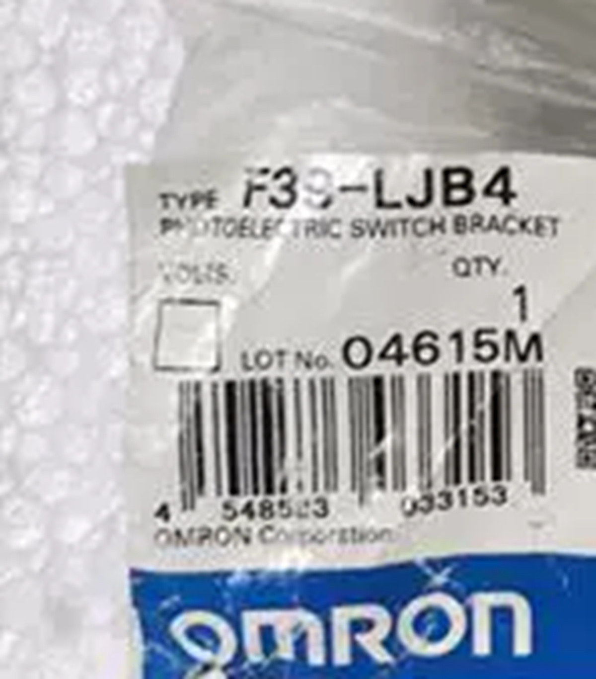 Omron F39-LJB4 Bracket - OMRON