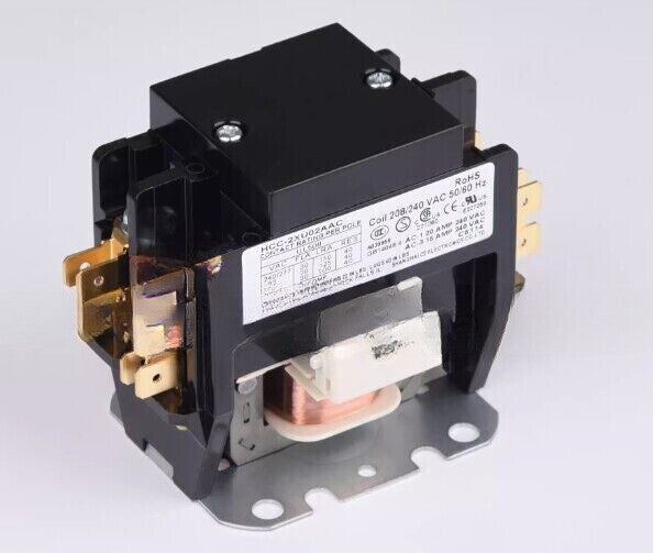 1Pcs For 208V-240V 30A HCC-2XU02AAC Two-Pole Ice Machine AC Contactor