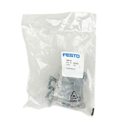 New 1-Piece FESTO Cylinder Mounting Component SUA-32 157322 - FESTO