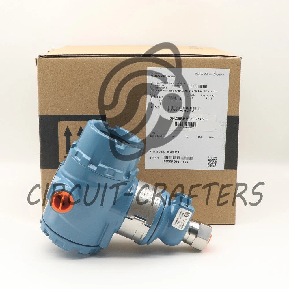 1PCS Rosemount PRESSURE TRANSMITTER 3051TG4A2B21AK6M5
