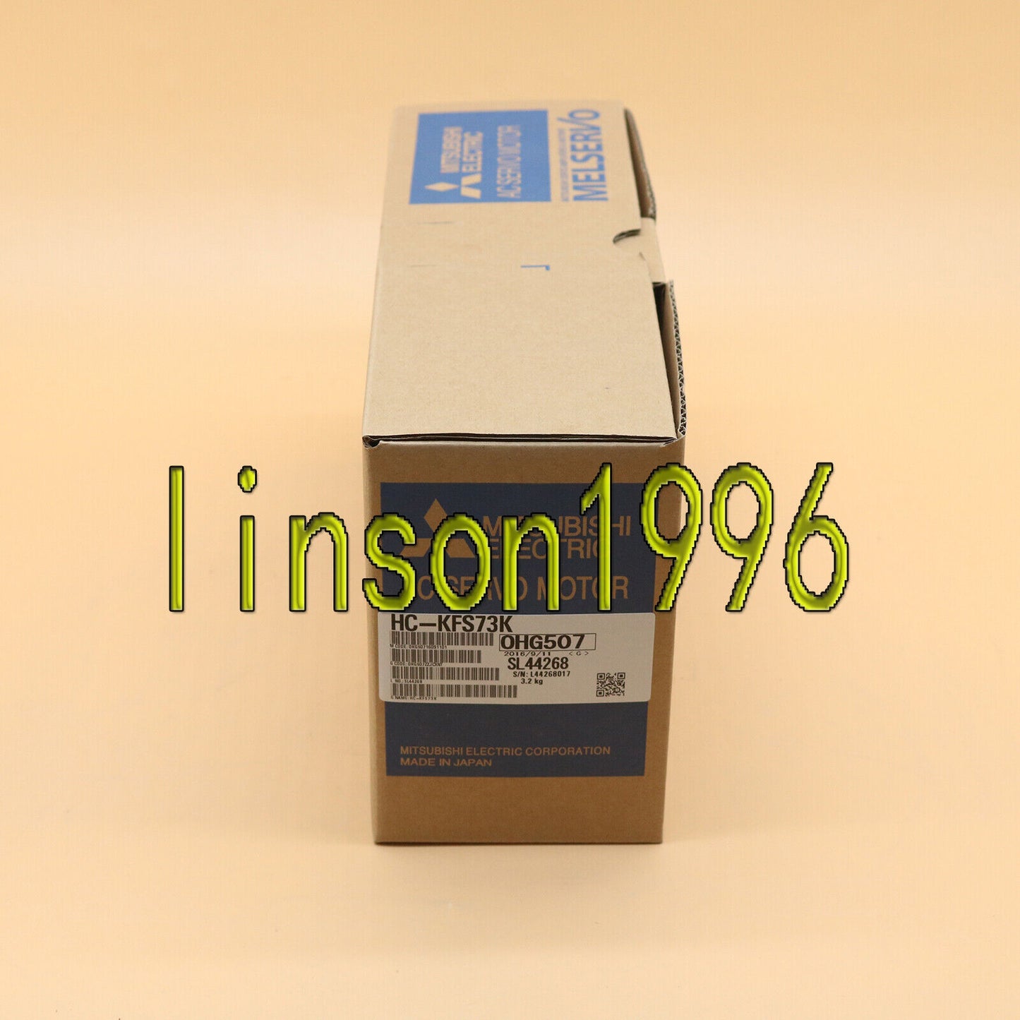 new One Mitsubishi AC Servo Motor HC-KFS73K In Box Fast Delivery - MITSUBISHI