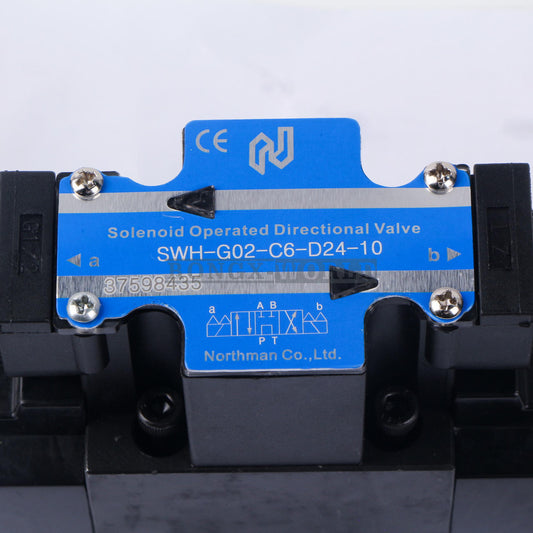 New-in-Box hydraulic solenoid valve SWH-G02-C6-D24-10 - NORTHMAN