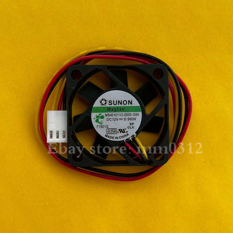 SUNON MB40101V2-0000-G99 4010 DC12V 0.96W 40*40*10MM 3-Pin Silent Cooling Fan