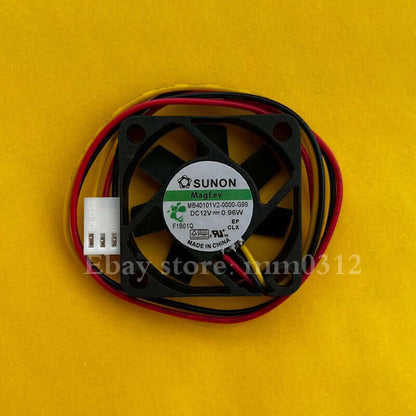 SUNON MB40101V2-0000-G99 4010 DC12V 0.96W 40*40*10MM 3-Pin Silent Cooling Fan
