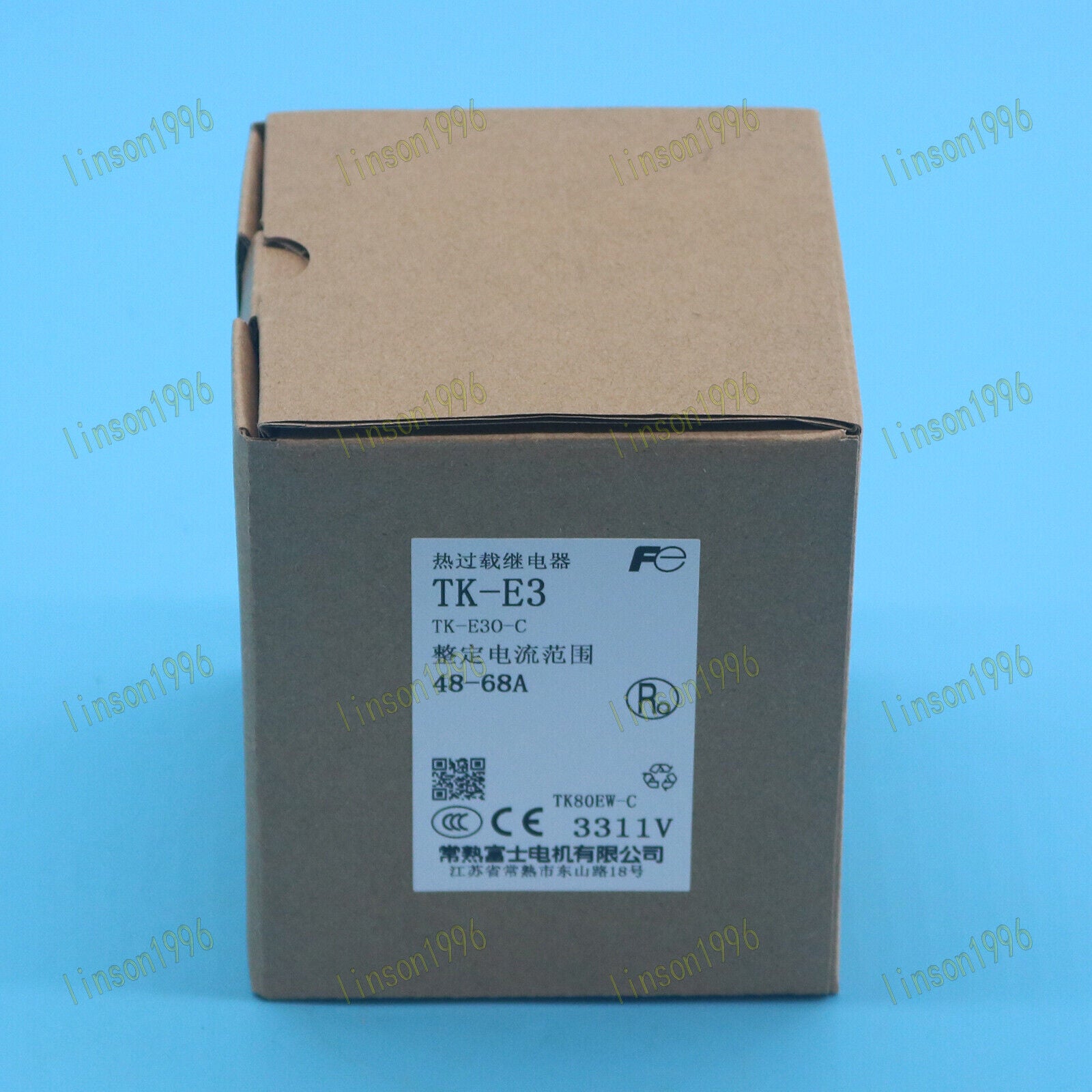 1-PC FUJI Thermal Overload Relay TK-E3 Fast Ship 48-68A - FUJI