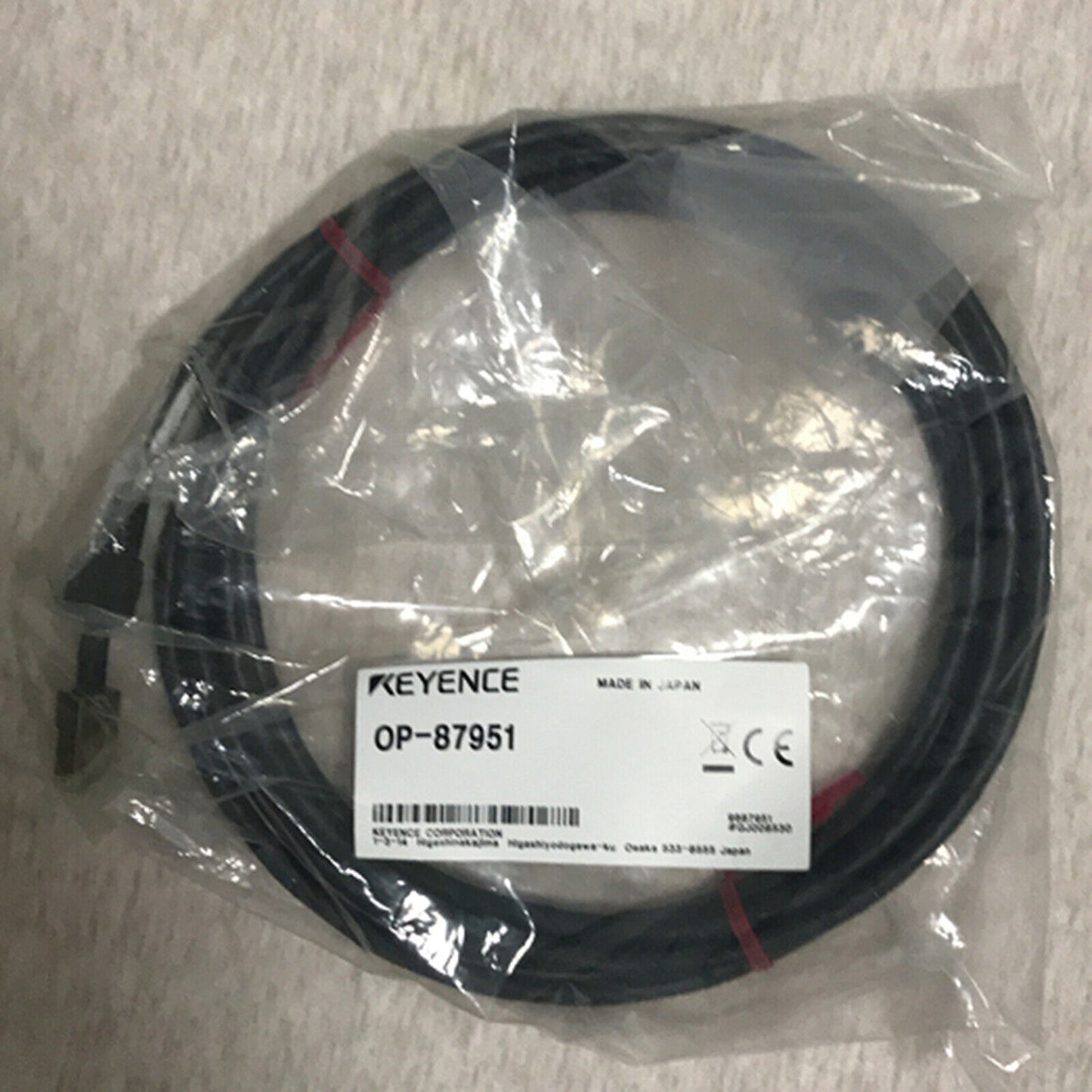 KEYENCE Image Recognition Sensor Cable, 1PC - KEYENCE