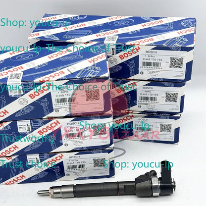 6X Diesel Fuel Injector 0445110193 for 2005 2006 Mercedes E320 3.2L OM648 BOSCH~