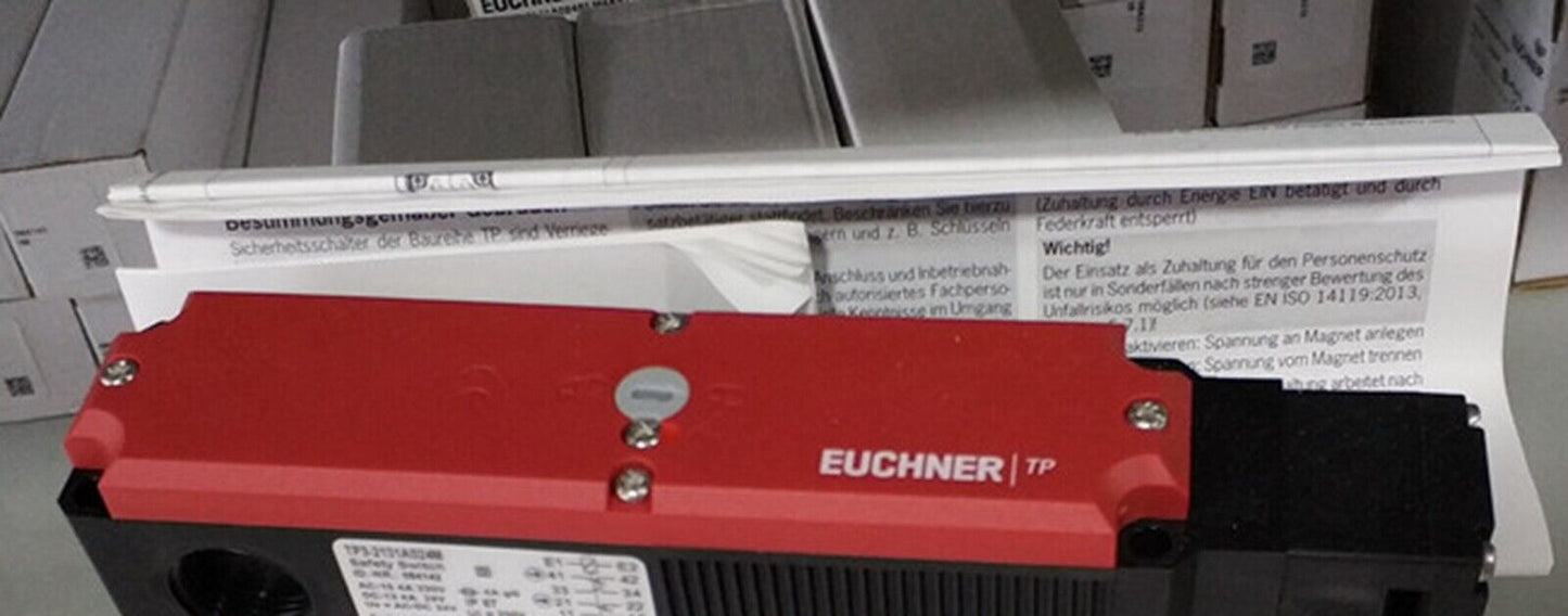 new EUCHNER TP3-4141A024MC2184 100139 Safety Switch with model TP3-4141A024MC2184 - EUCHNER
