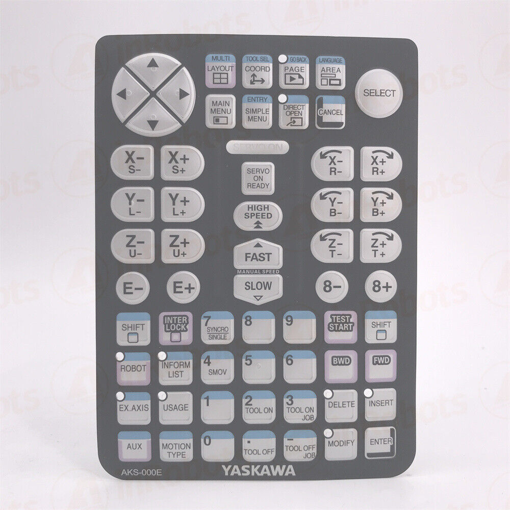 new AKS-000E Keypad YASKAWA YRC1000 JZRCR-APP01-1 Teach Pendant Keyboard 1PC