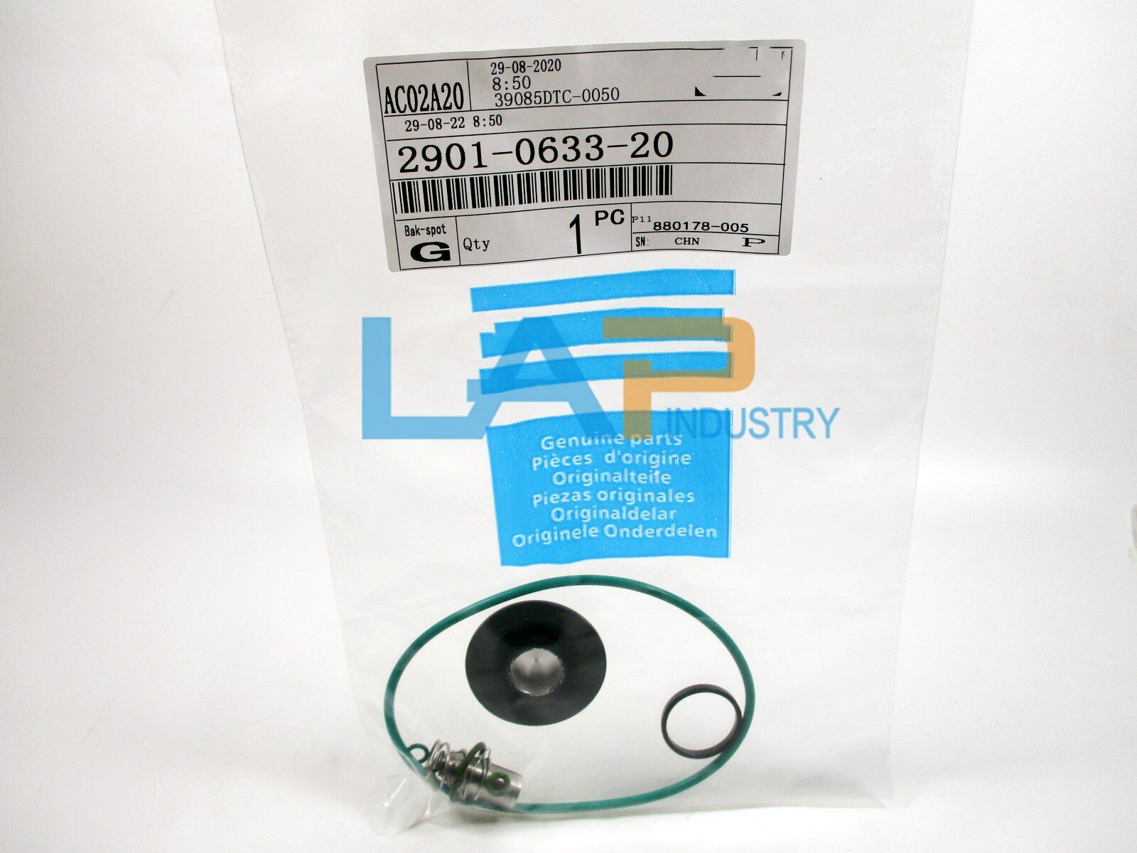 new 1PCS  FOR Air Compressor Valve 2901-0633-20 Repair Kit 2901 0633 20