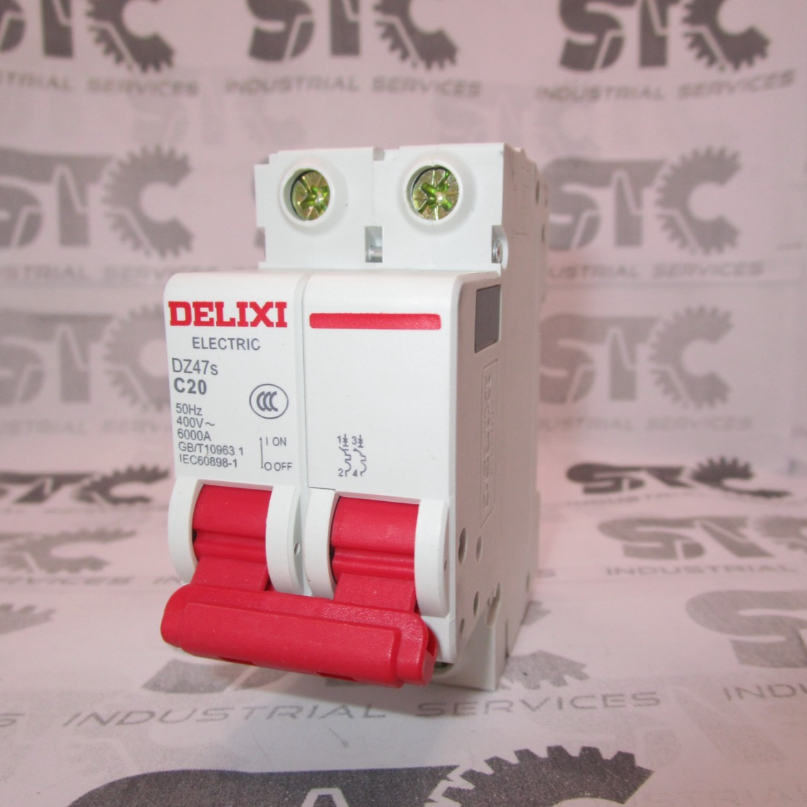 DELIXI DZ47S C20 Miniature Circuit Breaker - 2P - 20A - FAST SHIPPING