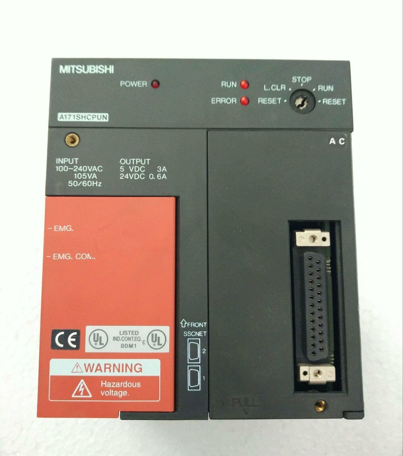 Used Mitsubishi Motion Controller A171SHCPUN – Fully Tested - MITSUBISHI