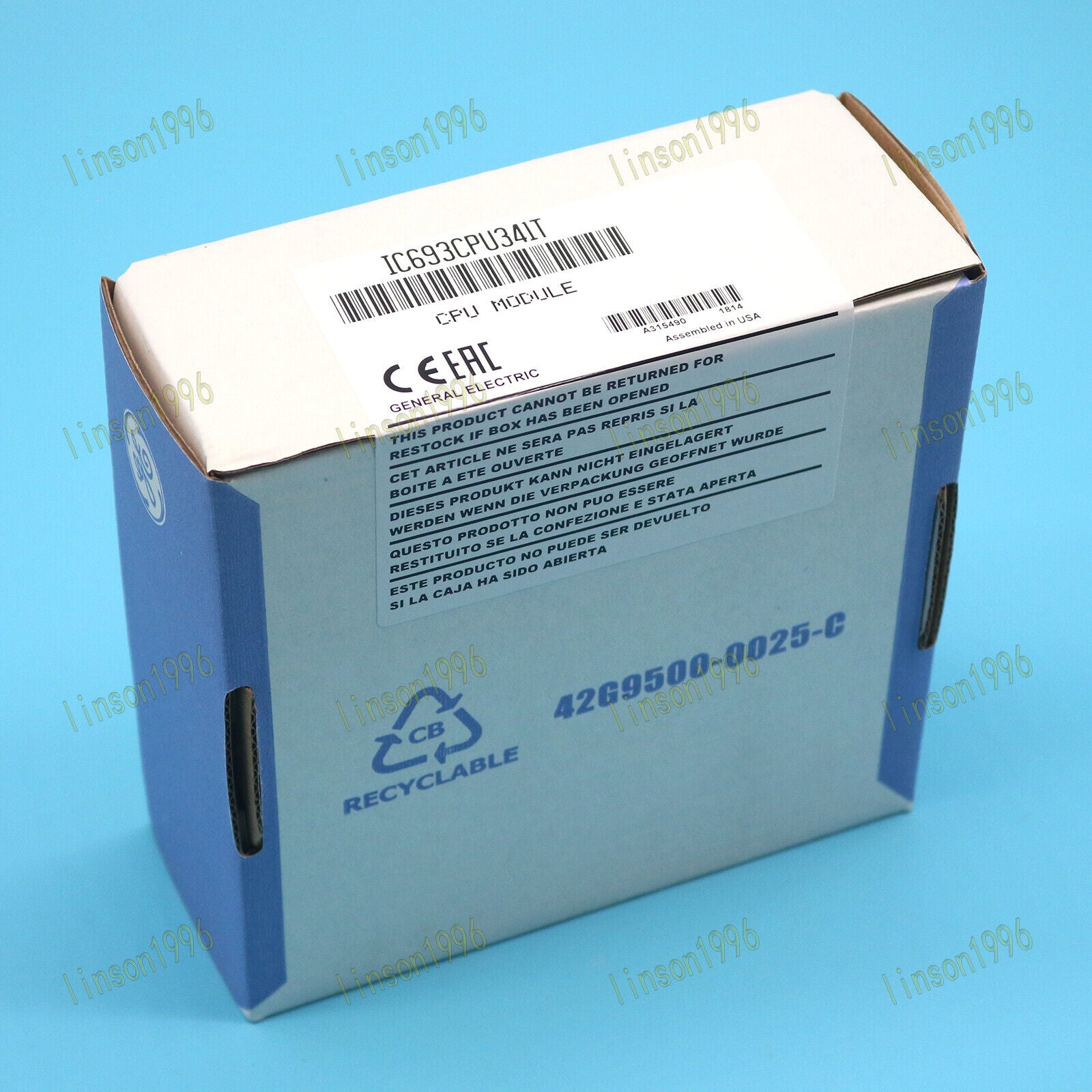 GE Fanuc IC693CPU341T Module Stock - GE FANUC
