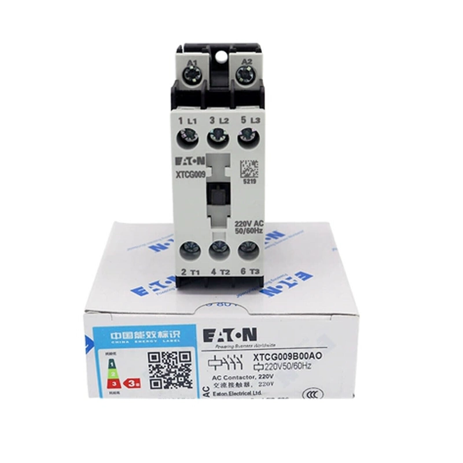 new  EATON XTCG009B00AO AC Contactor AC220V EATON